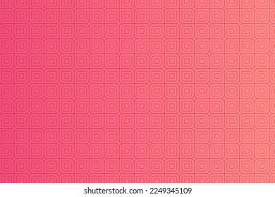pattern with geometric elements in pink gradient tones, abstract background, vector pattern for design illustration