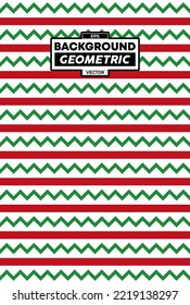 PATTERN GEOMETRIC ETHNIC CHRISTMAS BACKGROUND DESIGN