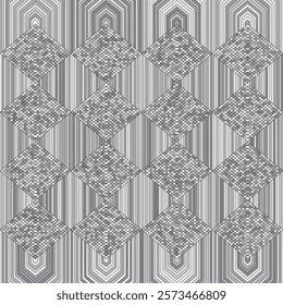Pattern with geometric figures background. Vector illustration.