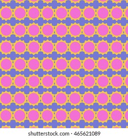 Pattern Geometric Flowers