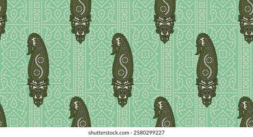 Pattern geometric forms infused with floral charm for nostalgic wallpapers, vintage gift wraps, and classic textiles.