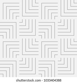 Pattern geometric line square seamless luxury design gray colors background.