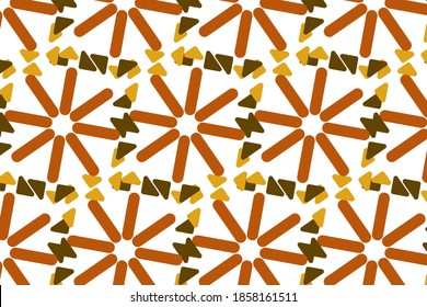 a pattern of geometric lines. Lines, circles, squares, and mazes make up the pattern.