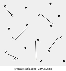 Pattern geometric monochrome minimalistic dots or diagonal lines