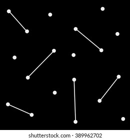 Pattern geometric monochrome minimalistic dots or diagonal lines