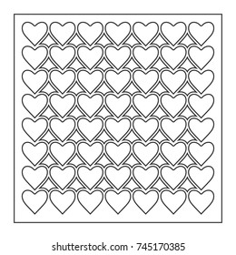 Pattern geometric ornament. Card for laser cutting. Element decorative design. Geometric pattern. Vector illustration.