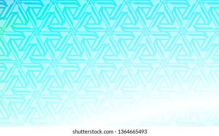Pattern with geometric shape background. Vector illustration. Template for wallpaper, interior design, decoration, scrapbooking page. Gradient color.
