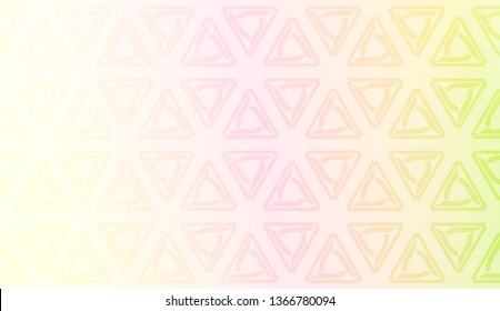 Pattern with geometric shape background. Vector illustration. Template for wallpaper, interior design, decoration, scrapbooking page. Gradient color.