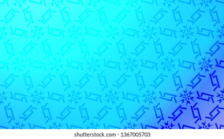 Pattern with geometric shape background. Vector illustration. Template for wallpaper, interior design, decoration, scrapbooking page. Gradient color.