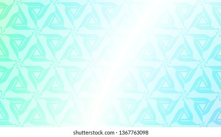 Pattern with geometric shape background. Vector illustration. Template for wallpaper, interior design, decoration, scrapbooking page. Gradient color.
