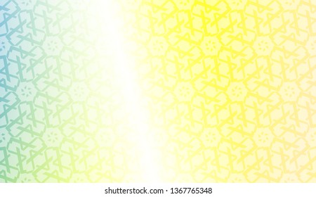 Pattern with geometric shape background. Vector illustration. Template for wallpaper, interior design, decoration, scrapbooking page. Gradient color.