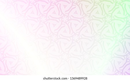 Pattern with geometric shape background. Vector illustration. Template for wallpaper, interior design, decoration, scrapbooking page. Gradient color.