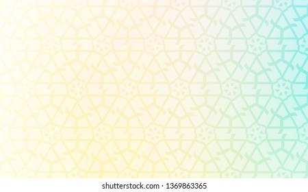Pattern with geometric shape background. Vector illustration. Template for wallpaper, interior design, decoration, scrapbooking page. Gradient color.