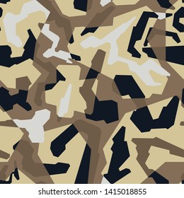 Pattern of Geometric Shapes for Army Clothing, weapon or vechicles