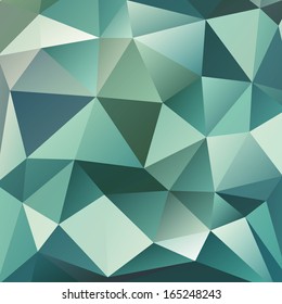 Pattern of geometric shapes. Colorful mosaic banner. Geometric retro background with place for your text. Retro triangle background. 