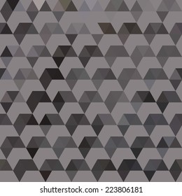 Pattern of geometric shapes. Colorful mosaic backdrop. Geometric retro background