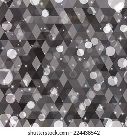 Pattern of geometric shapes. Colorful mosaic backdrop. Geometric retro background