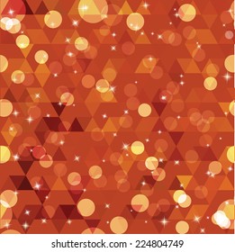 Pattern of geometric shapes. Colorful mosaic backdrop. Geometric retro background
