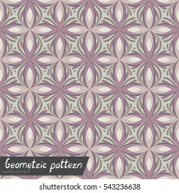 Pattern of geometric shapes. Copy that square to the side, the resulting image can be repeated, or tiled, without visible seams.