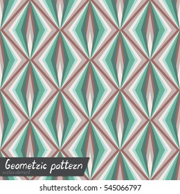 Pattern of geometric shapes. Copy that square to the side, the resulting image can be repeated, or tiled, without visible seams.
