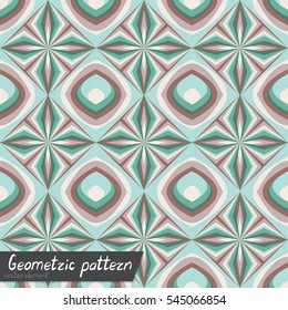 Pattern of geometric shapes. Copy that square to the side, the resulting image can be repeated, or tiled, without visible seams.