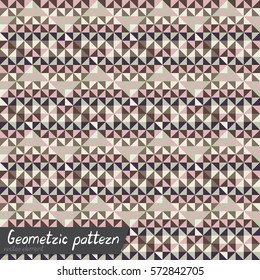 Pattern of geometric shapes. Copy that square to the side, the resulting image can be repeated, or tiled, without visible seams.