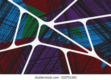 Pattern geometric shapes with irregular shading. 
Abstract vector grunge background.