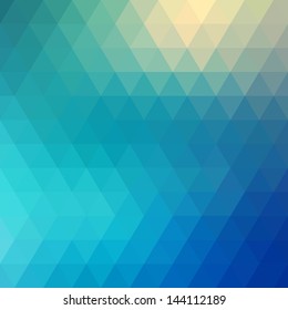 Pattern of geometric shapes, rhombic.Texture with flow of spectrum effect.Geometric background.