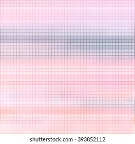 Pattern of geometric shapes, square. Texture with flow of spectrum effect. Abstract square pixel mosaic background. 