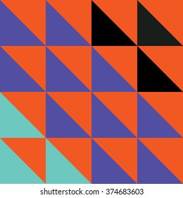 Pattern of geometric shapes. Triangles.Texture with flow of spectrum effect. Geometric background. Copy that square to the side, the resulting image can be repeated, or tiled, without visible seams.