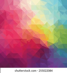 Pattern of geometric shapes. Vector illustration