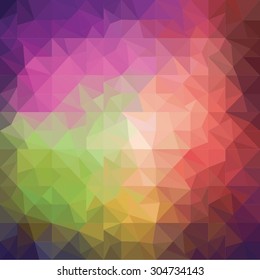 Pattern of geometric shapes. Vector illustration