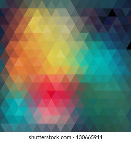 Pattern of geometric shapes.Texture with flow of spectrum effect. Geometric background. Copy that square to the side, the resulting image can be repeated, or tiled, without visible seams.