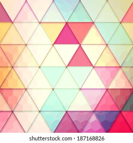 Pattern of geometric shapes.Texture with flow of spectrum effect. Geometric background. Copy that square to the side, the resulting image can be repeated, or tiled, without visible seams. 