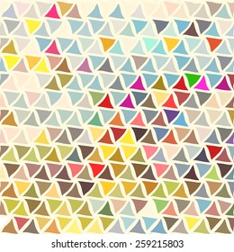 Pattern of geometric shapes.Texture with flow of spectrum effect. Geometric background.