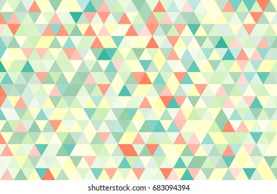 Pattern of geometric shapes.Triangle geometric pattern.Triangle abstract vector texture or background.Copy to the side, image can be repeated for design