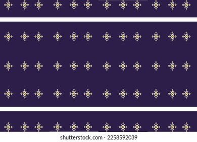 pattern geometric style . Aztec tribal abstract modern print. Ethnic Vector for Textile, Wallpaper, Home decor, Apparel, Carpet,Curtains-Bedding-Pillows. Background purple on Thai fabric design