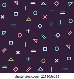 Pattern geometric vector  texture backdrop