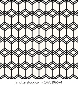 Pattern geometry of hexagon background. Pattern is on swatch panel.