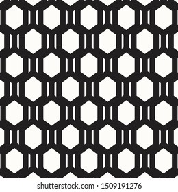 Pattern geometry of hexagon background. Pattern is on swatch panel.