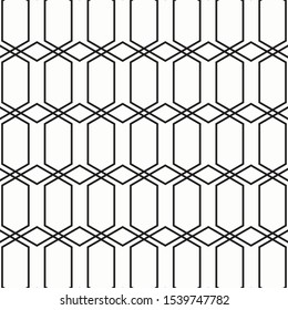 Pattern geometry of hexagon background. Pattern is on swatch panel.