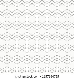 Pattern geometry of hexagon background. Pattern is on swatch panel.