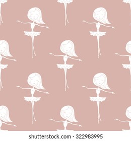 pattern of the girls ballerinas