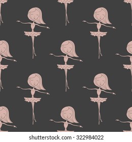 pattern of the girls ballerinas