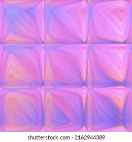 Pattern of glass block wall