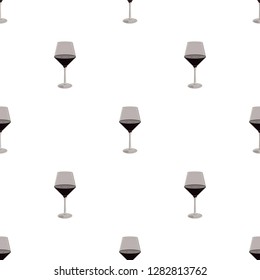 pattern with a glass of wine