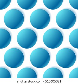 Pattern with glowing circles. Dotted pattern. (seamlessly repeatable)