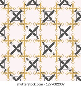 pattern with gold color