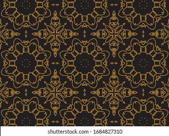 Pattern, Gold, design, abstract, vector and graphic for commercial use.  
