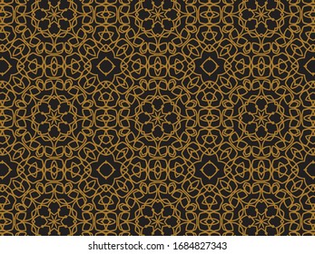 Pattern, Gold, design, abstract, vector and graphic for commercial use 